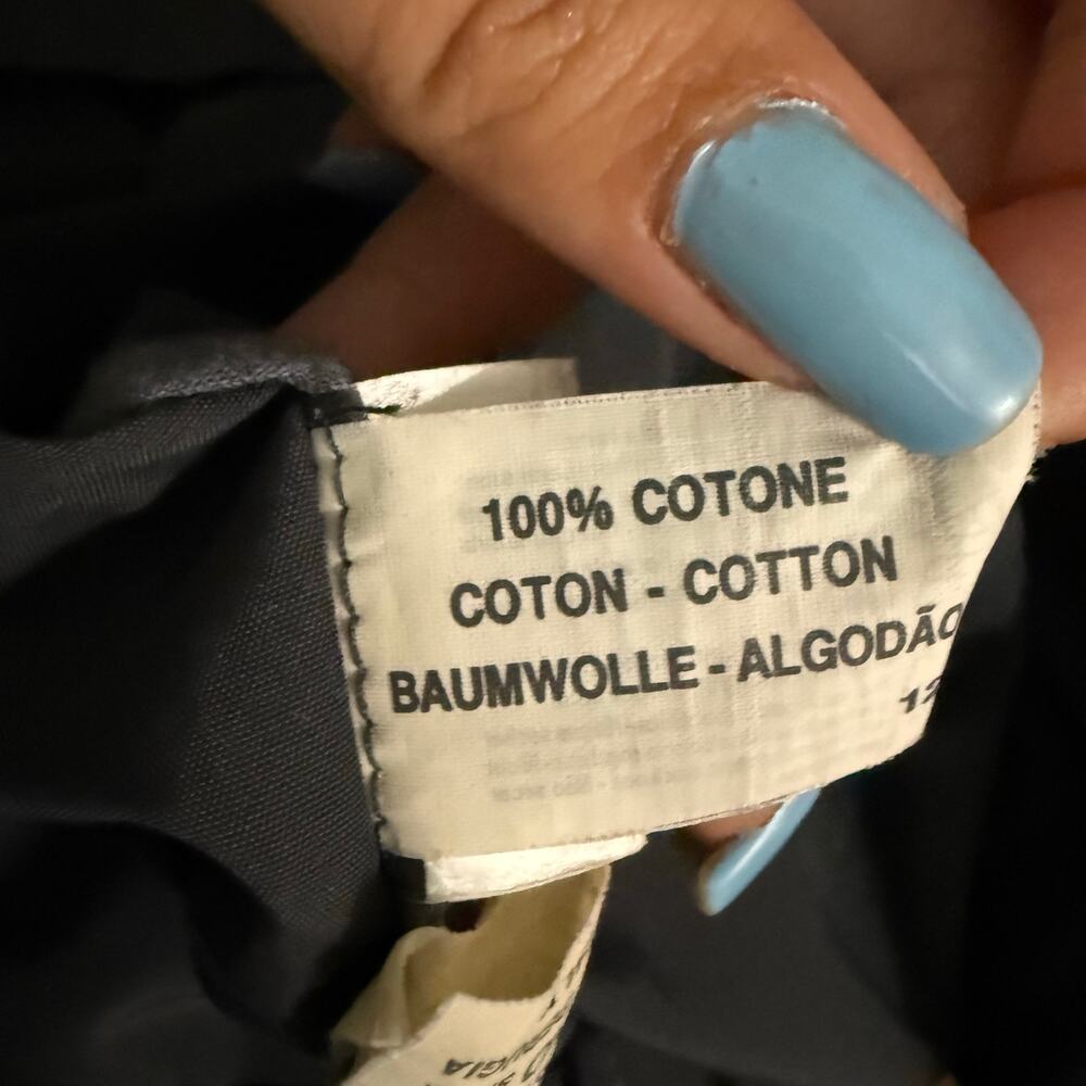 Valentino vtg bomber windbreaker jacket full zip men’s size 48 US medium M - Picture 13 of 16